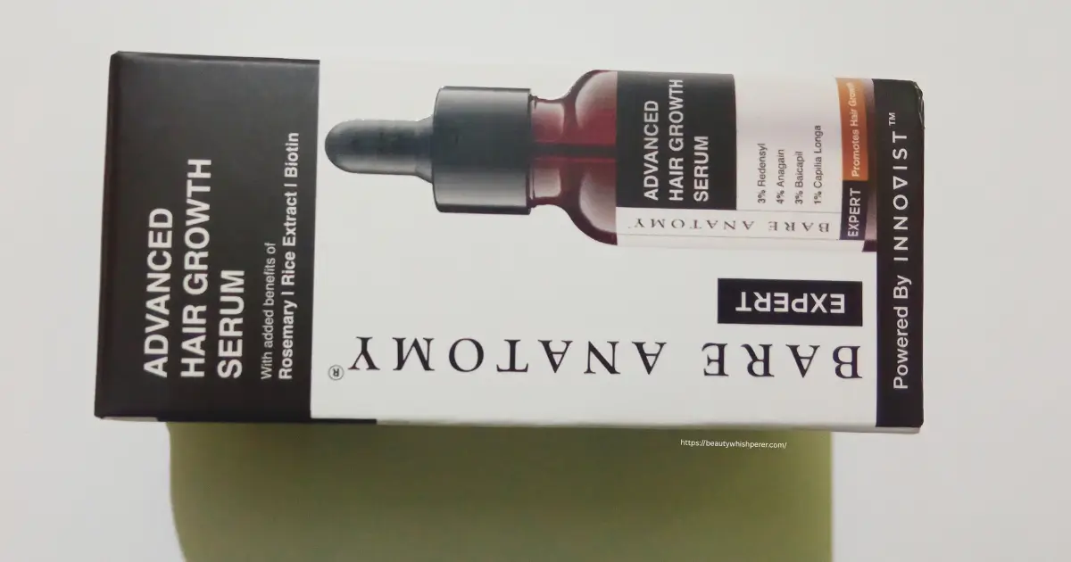 Bare Anatomy Advanced Hair Growth Serum- Beauty whishperer