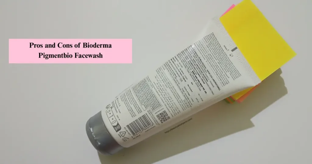 Is Bioderma Pigmentbio Facewash Safe - Beauty whishperer