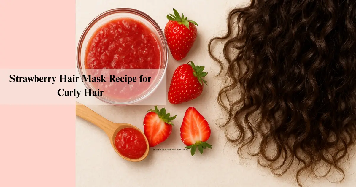 Strawberry Hair Mask Recipe for Curly Hair- Beauty whishperer